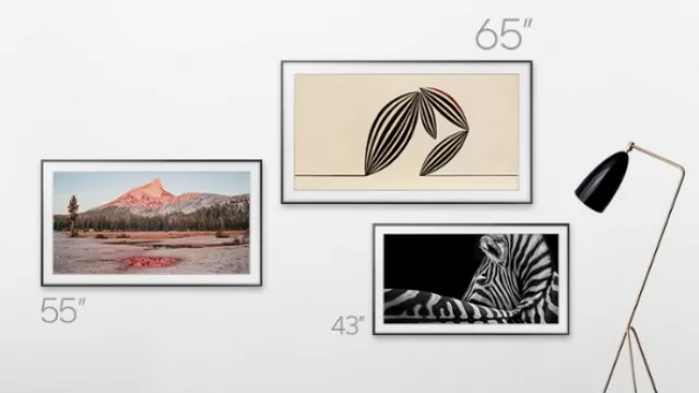 Y un día los TV se hicieron cuadros (literalmente)