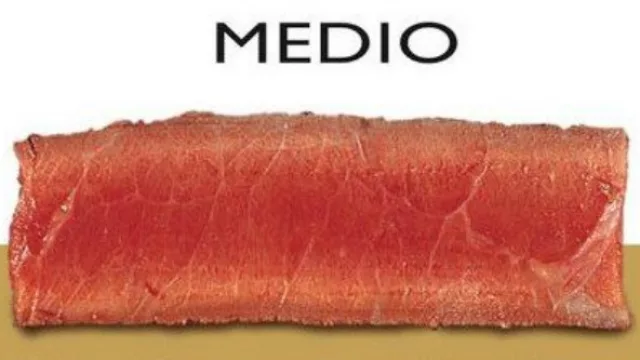 Cambio de bien cocida a término medio (¡y le encanta!)