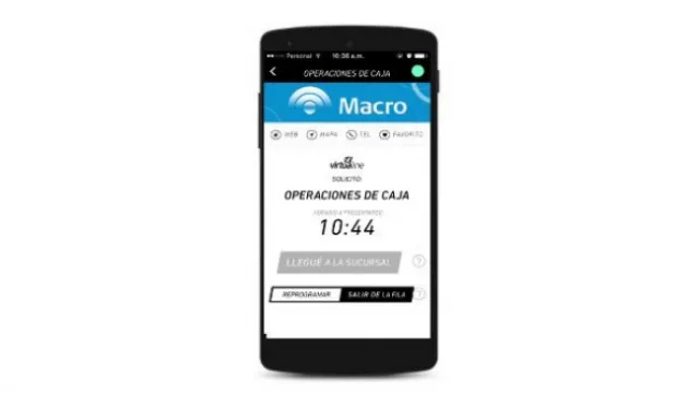 Banco Macro lanza app para evitar colas