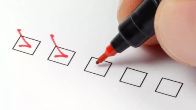 Tachando la lista de los que “ya la”