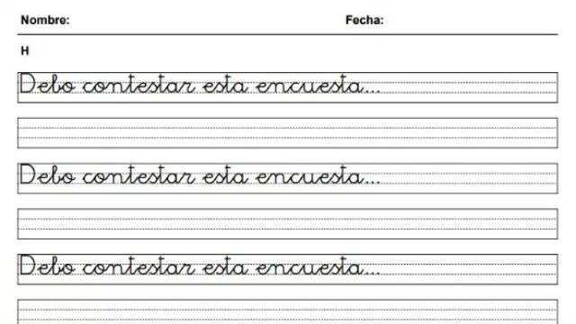 Resultado de encuesta anterior