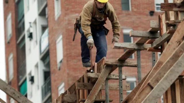La construcción repunta y crea 7 mil puestos de trabajo