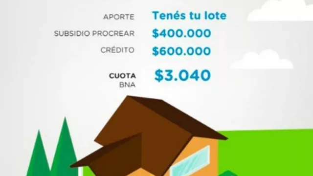 ¡Una buena! Llegan 3.000 créditos del nuevo Procrear para la provincia