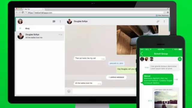 ¿Usás la versión web de Whatsapp?