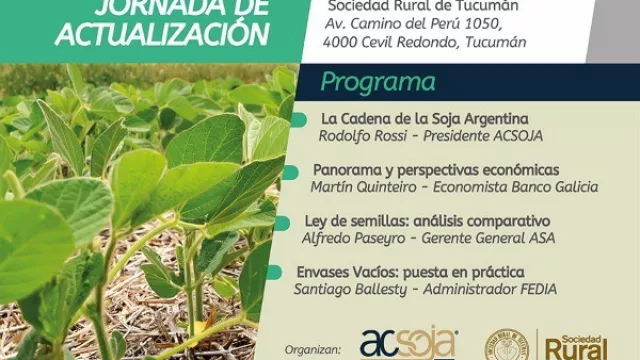Llega una nueva edición de Punto Soja a la provincia