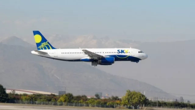 Sky Airline ya transportó 40.000 pasajeros en la ruta COR-SCL