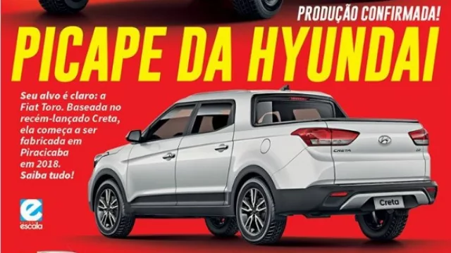 Hyundai hará su pickup en Brasil con la Toro en la mira