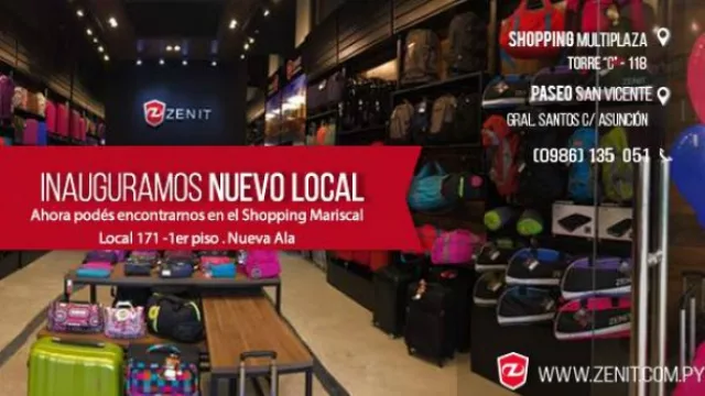 La uruguaya Zenit habilita su nuevo local en PY