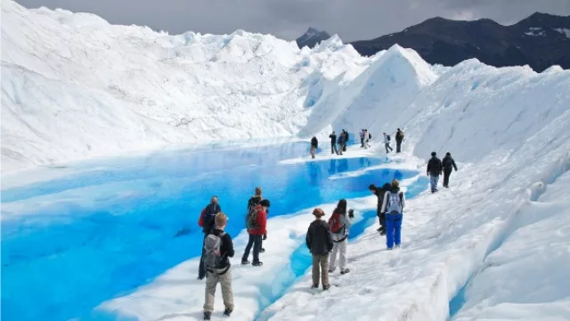 Estuvieron en el Parque Nacional Los Glaciares y dicen...