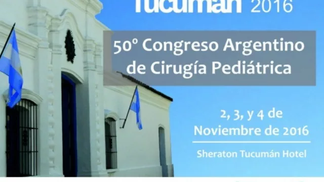 Llega a nuestra provincia el 50° Congreso Argentino de Cirugía Pediátrica