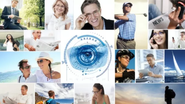 Lentes que se personalizan desde una app