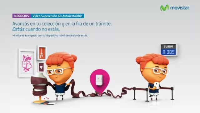 “Estás cuando no estás” (la campaña de RAPP para Movistar Negocios)