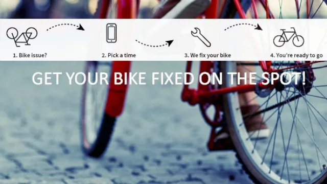 En Amsterdam, el SOS de allá atiende bicicletas