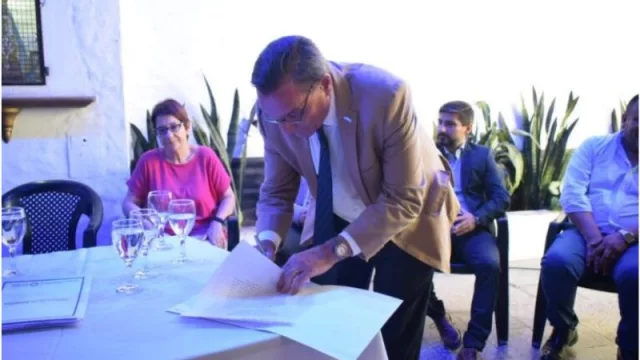 Firman un acuerdo que está interrelacionado con la actividad minera en la provincia y en el cuidado del medio ambiente