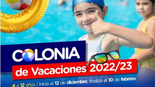 Llega la Colonia de Vacaciones Municipal de Yerba Buena (con actividades recreativas, natación, fútbol y más)