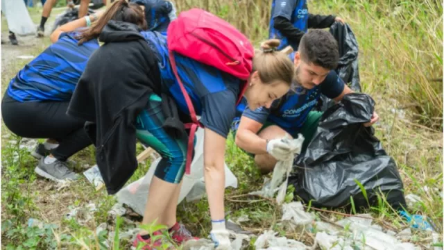 Más de 400 jóvenes participaron de las jornadas “limpiar” y “restaurar” del Programa “Conscientes” de Gasnor