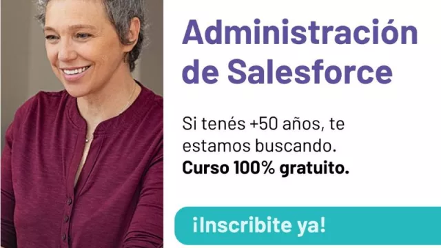 ¿Estás en el club de los +50? La Mini lanza un curso de Administración en Salesforce para vos