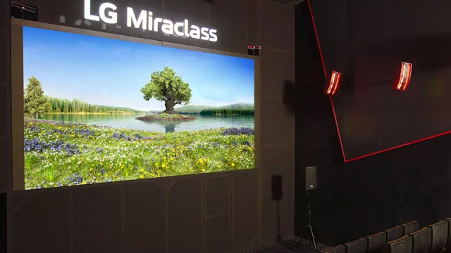La pantalla led que llega a las salas de cine