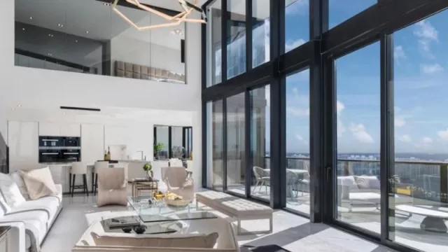 Cómo es el Porsche Design Tower (el edificio donde vivirá Messi con su familia)