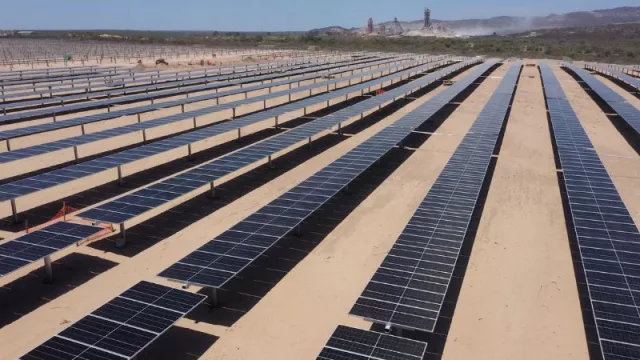 Con una inversión de 25 millones de dólares, inauguraron un Parque Solar de vanguardia en San Luis