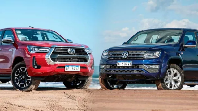 Hilux y Amarok llegan a diciembre “cabeza a cabeza”: ¿podrá Volkswagen destronar a Toyota en su categoría insignia?