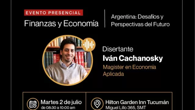 En el evento “Finanzas y Economía”, Iván Cachanosky abordó los desafíos que enfrenta Argentina (y las perspectivas hacia el futuro en materia económica)