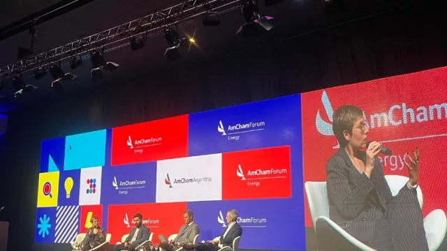 Jimena Latorre resalta las oportunidades de inversión en Mendoza y Vaca Muerta durante el AmCham Energy Forum 2024