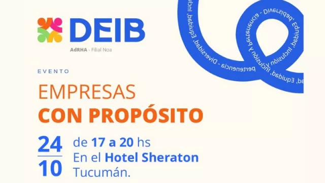 En el Hotel Sheraton se realizará la Jornada DEIB en Acción: “Empresas con Propósito”