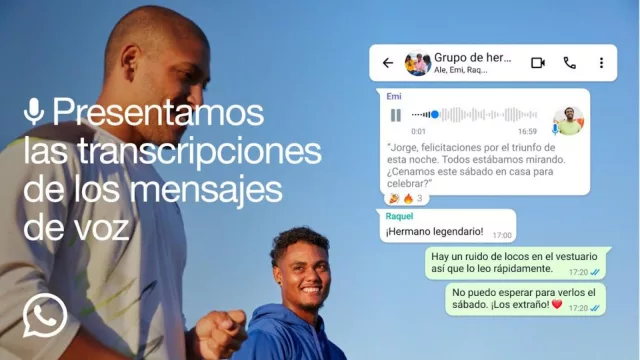 Por fin llega la transcripción de mensajes a WhatsApp (tal vez la función más esperada)