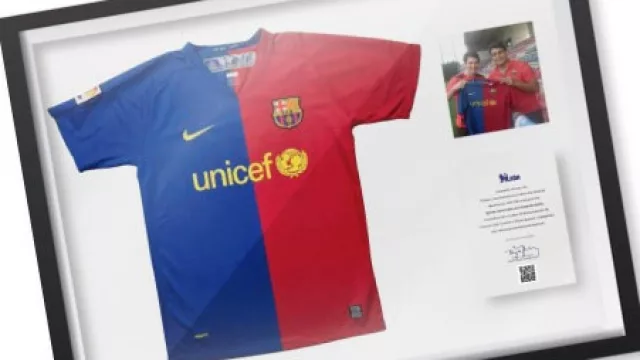 La Fundación León sortea una camiseta firmada por Messi (y grandes premios solidarios)