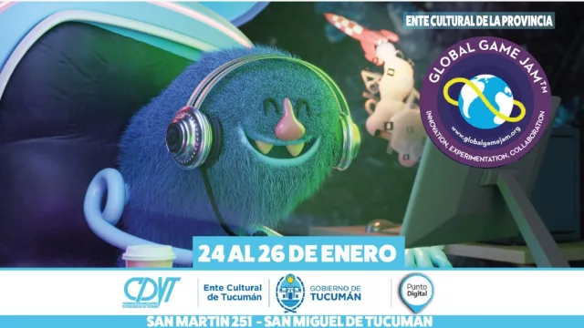 ¡Llegan (a Tucumán) los Global Game Jam 2025! El evento de videojuegos más importante del mundo