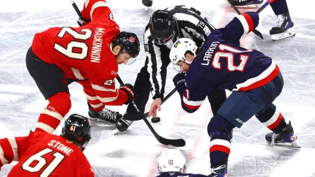 Hockey, pasión “casi futbolera” sobre hielo: Canadá derrota a Estados Unidos en tiempo extra y conquista el 4 Nations Face-Off