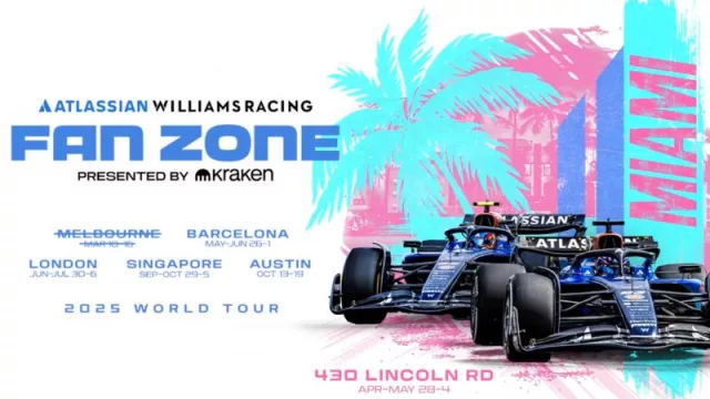 ¡Atención Miami! Williams Racing, la nueva fórmula de experiencias para marcas exitosas