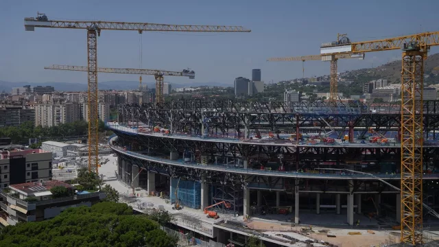 Las subcontratas de las obras del Camp Nou suman 1,87 millones € en multas por fraudes laborales