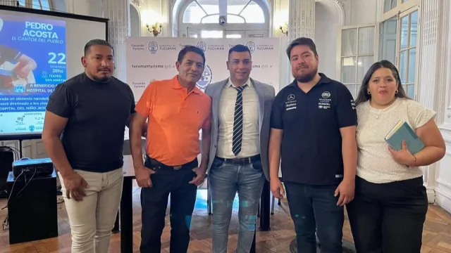 Pedro Acosta se presentará en el Teatro San Martín (y convoca a Tucumán a ayudar al Hospital de Niños)