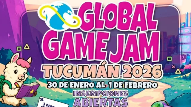 Tucumán será sede de la Global Game Jam 2026
