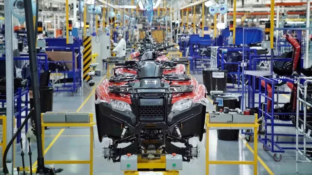Honda inició la producción de cuatriciclos en Argentina (fabricará el TRX420FM en Campana)