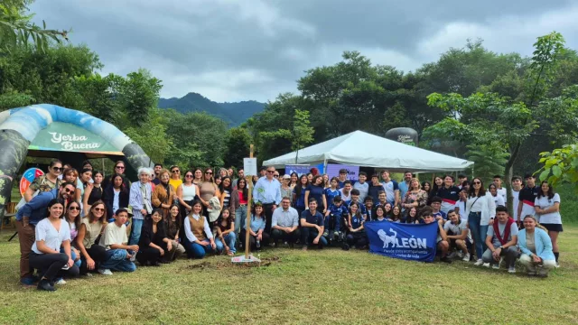Fundación León celebró 23 años con “Sembrando Futuro” en el Bosque Estado de Israel