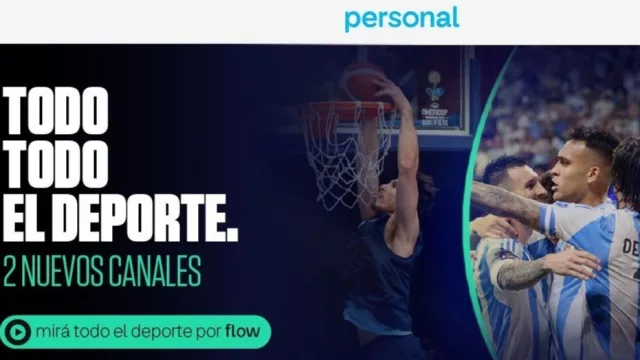 Personal amplía la propuesta de deportes de su plataforma de entretenimiento Flow