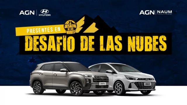AGN Naum acompañará el Desafío de las Nubes en Salta (con la exhibición de Hyundai HB20 y Creta)