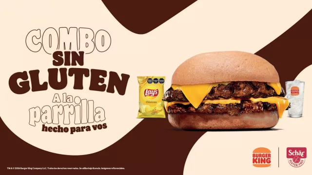 Burger King se alía con Schär para renovar su propuesta sin TACC