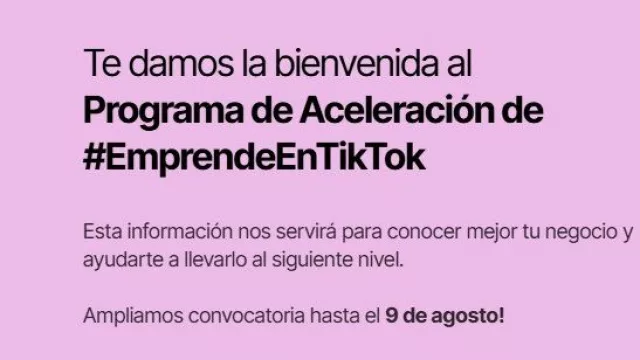 Emprendedores tucumanos podrán acceder a capacitaciones y hasta US$ 30.000 con #EmprendeEnTikTok