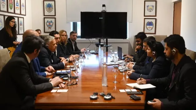 Mendoza presentó a la mayor minera estatal india su distrito de cobre
