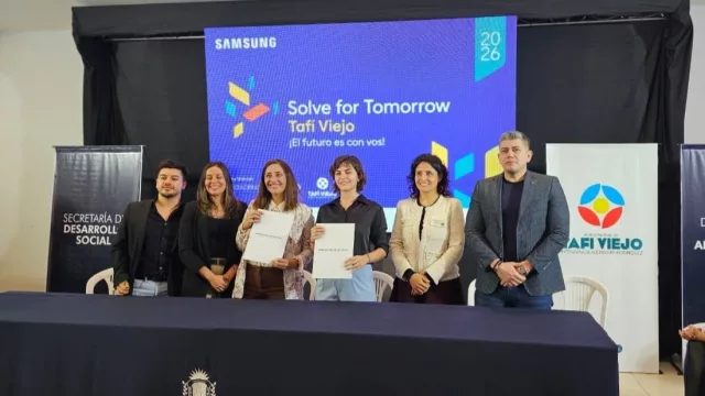 Samsung y Tafí Viejo impulsan la educación con proyectos de innovación tecnológica
