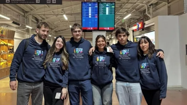 Un podio con sello tucumano: seis estudiantes de la UNT llegaron a EE.UU. e hicieron historia en geofísica