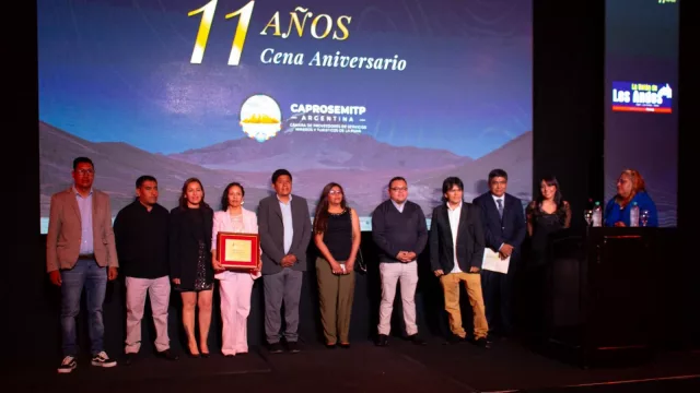 CAPROSEMITP celebró 11 años de trabajo junto a proveedores y referentes de la minería salteña