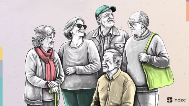 Cuánto más vas a vivir (estadísticamente) si hoy tenés 60 o 75 años (y otros datos del dossier de personas mayores de Indec)