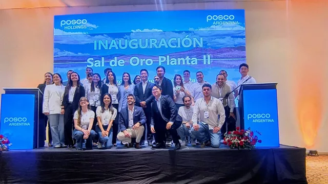 Posco inauguró la Planta II de Sal de Oro: la inversión de US$ 633 millones que consolida la industria de litio en Salta