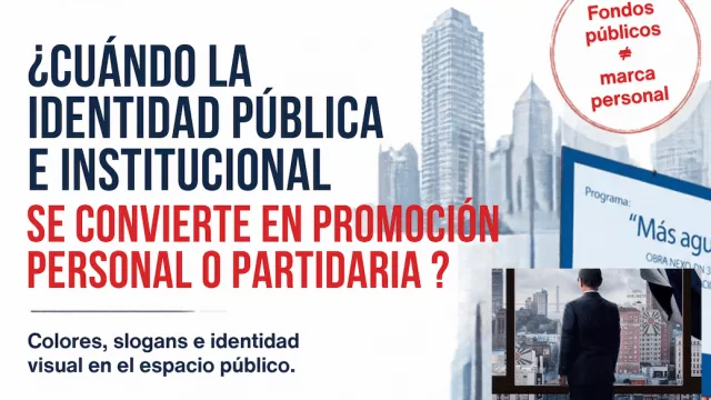 Branding político pagado con impuestos: por qué la apropiación de la imagen institucional es hoy más visible
