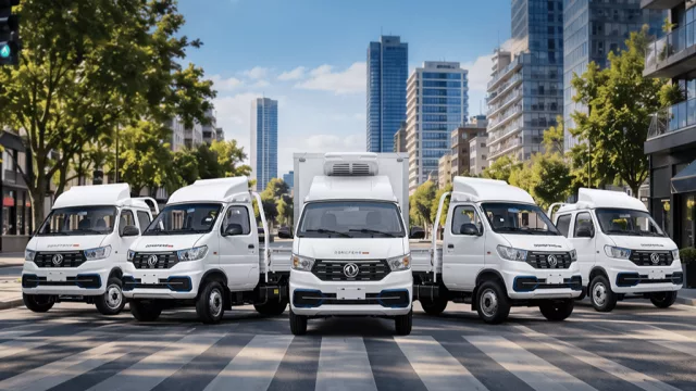 Dongfeng apuesta a la logística de última milla: una gama de vehículos para el reparto y la distribución urbana